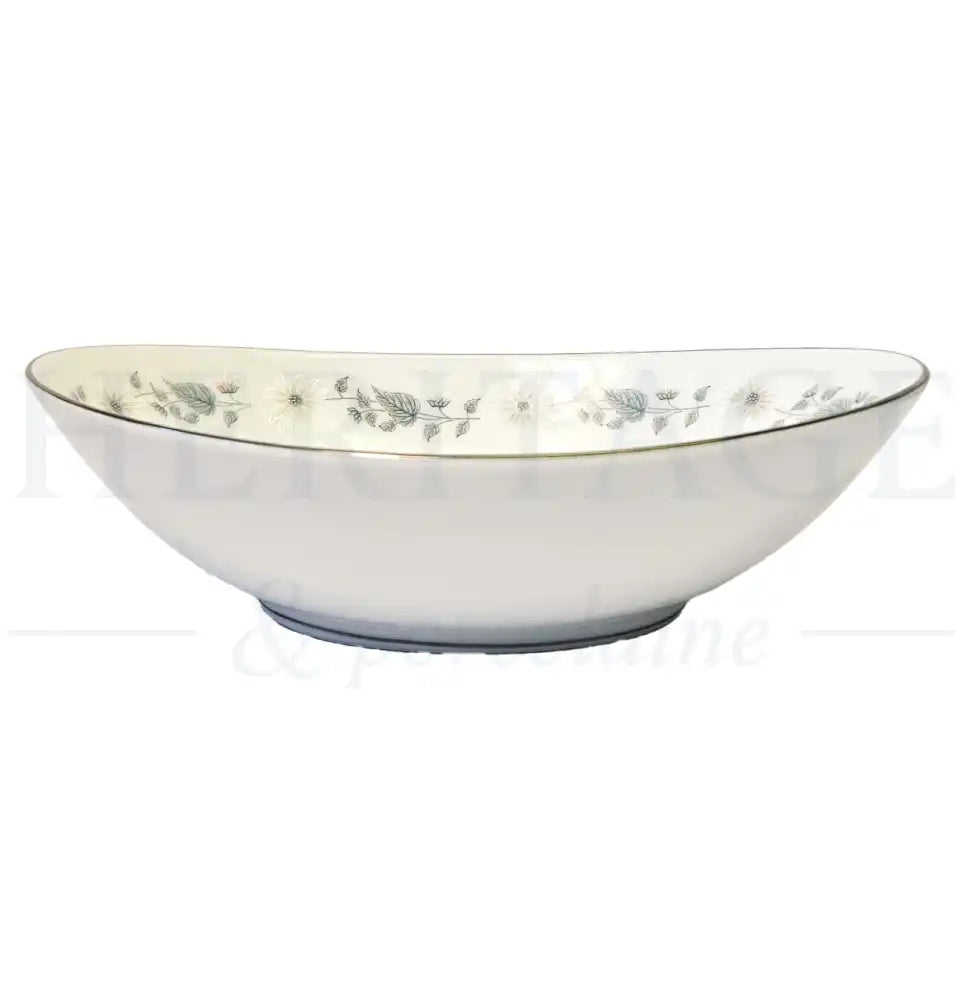 Vintage Wellesley Oval Vegetable Bowl by Noritake, made in Japan, featuring the classic Wellesley pattern.