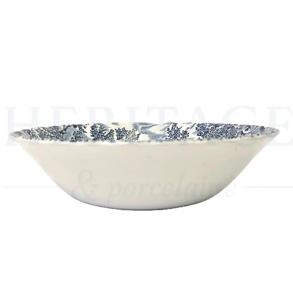 Vintage The Hunter 24-piece dinnerware set by Myott, made in England, including dinner and salad plates, bread & butter plates, bowls, flat cups and saucers.