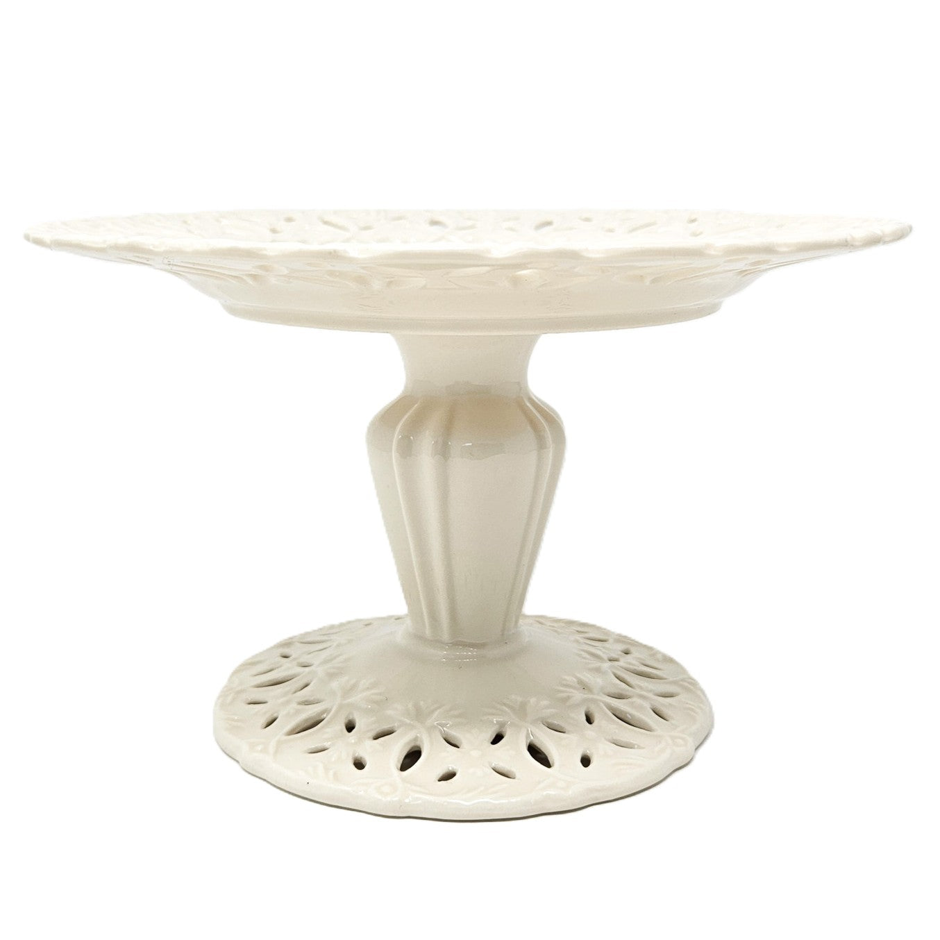 8" Présentoir à gâteau - Regal Cream - Chine
