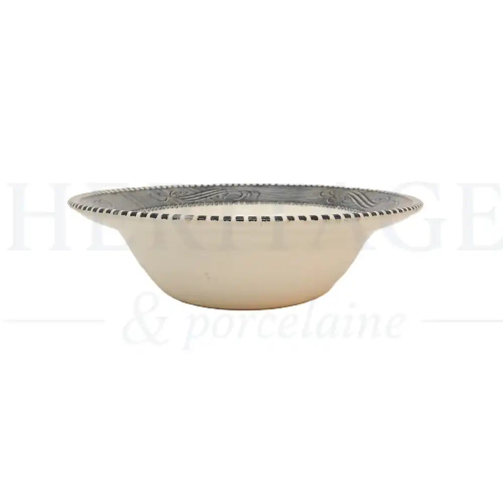 9’’ Oval Vegetable Bowl – Currier & Ives Blue - England - Vegetable Bowl