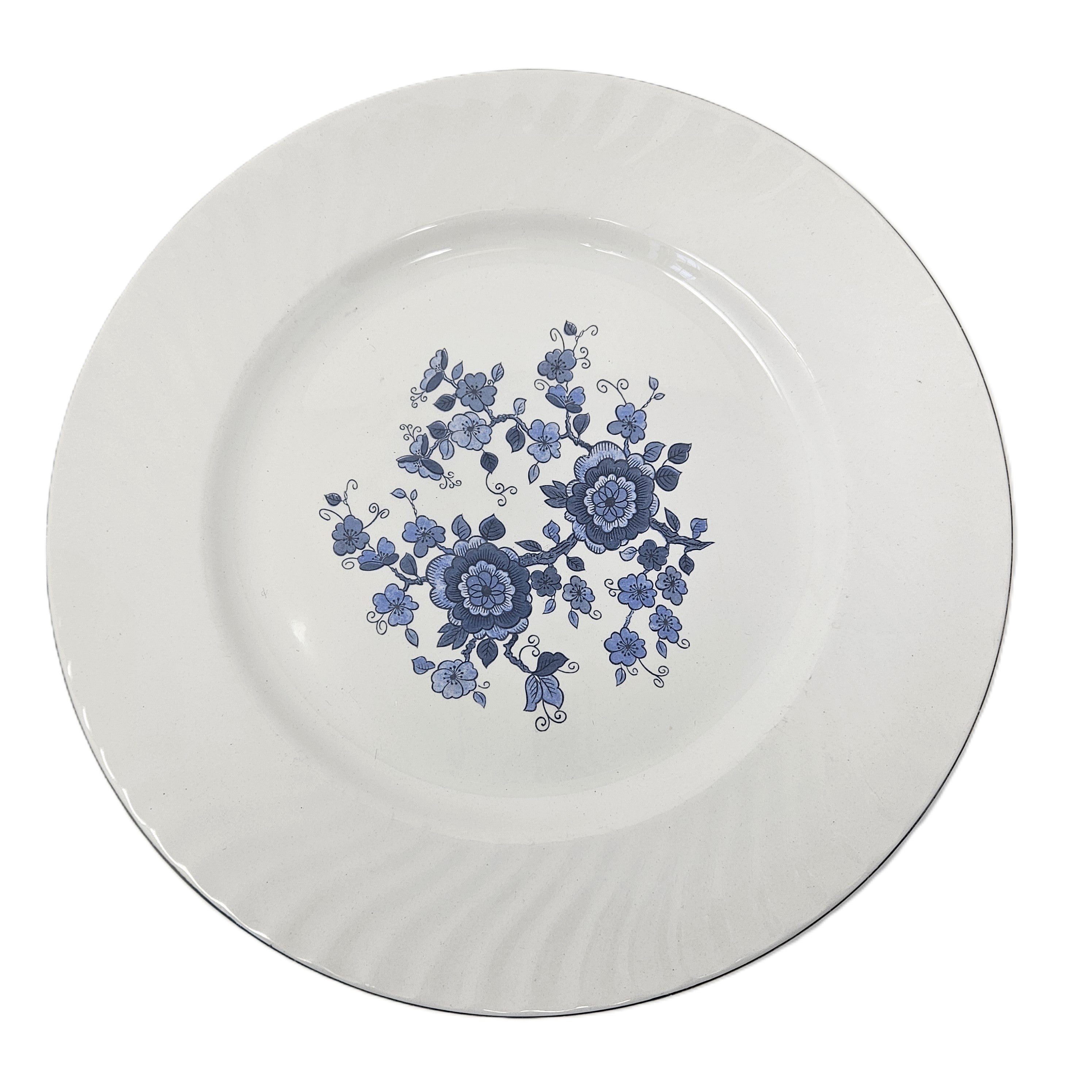 Assiette à pain et beurre - Royal Blue - Angleterre