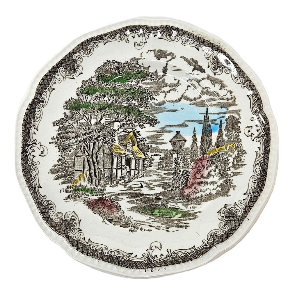 Bread & Butter Plate - Shakespeare's Sonnets - England