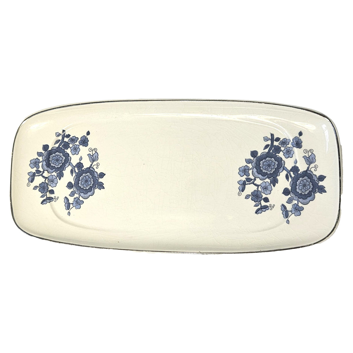 Beurrier sans couvercle - Royal Blue - Angleterre