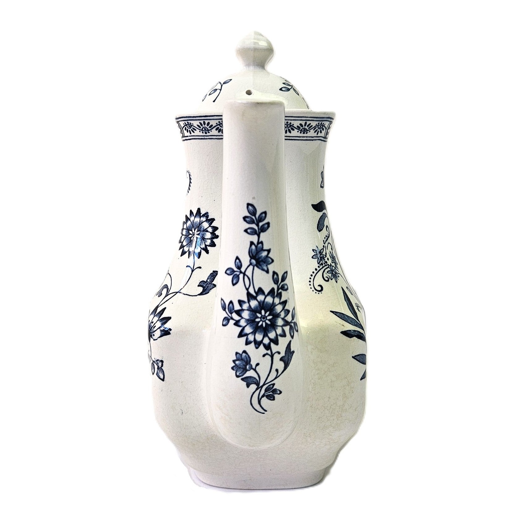 Cafetière avec couvercle - Blue Onion - Angleterre
