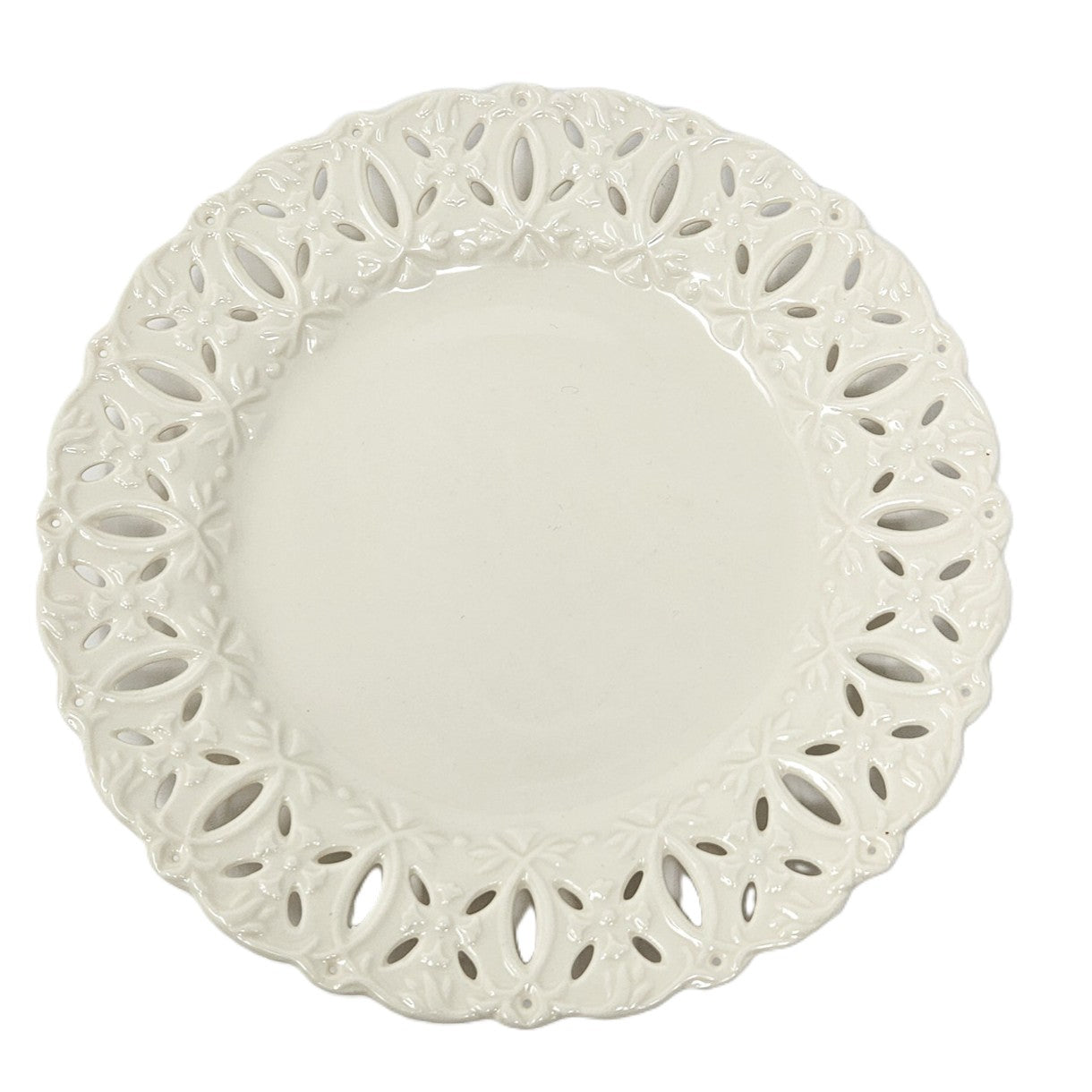 Assiette à fruits et desserts - Regal Cream - Chine