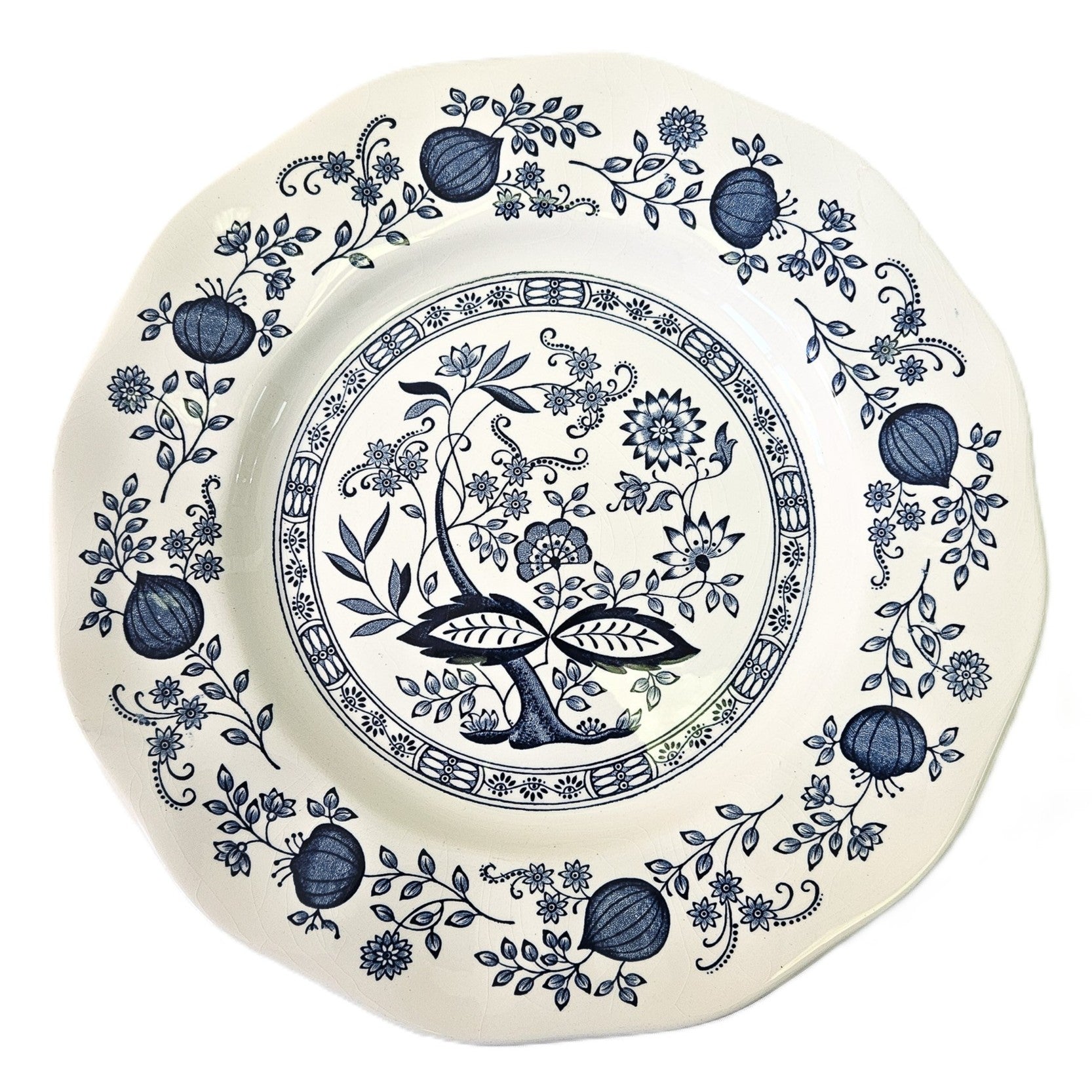 Assiette à dîner - Blue Onion - Angleterre