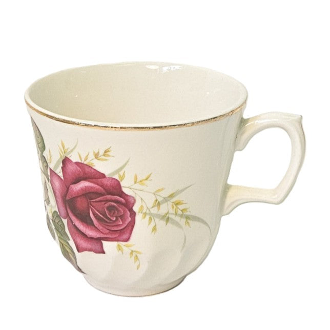 Tasse plate - Anniversary Rose - Angleterre