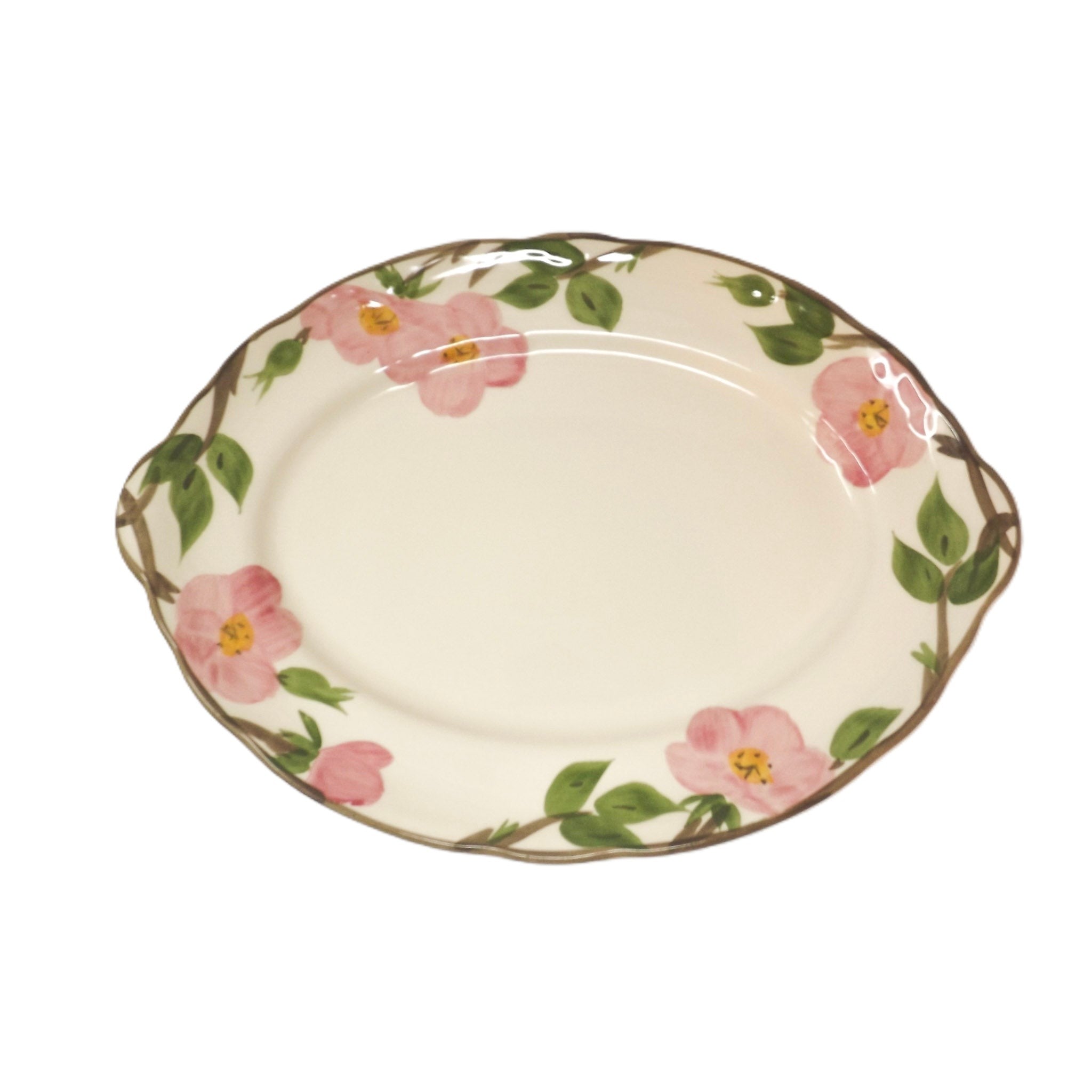 14 1/16" Oval Serving Platter - Desert Rose - England