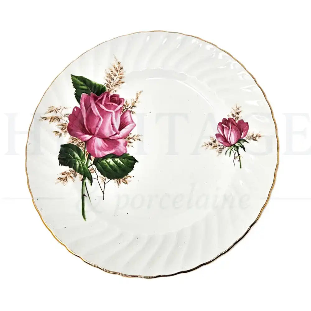 Vintage Alicia Bread & Butter Plate by Swinnertons, made in England, featuring the classic discontinued Alicia pattern.