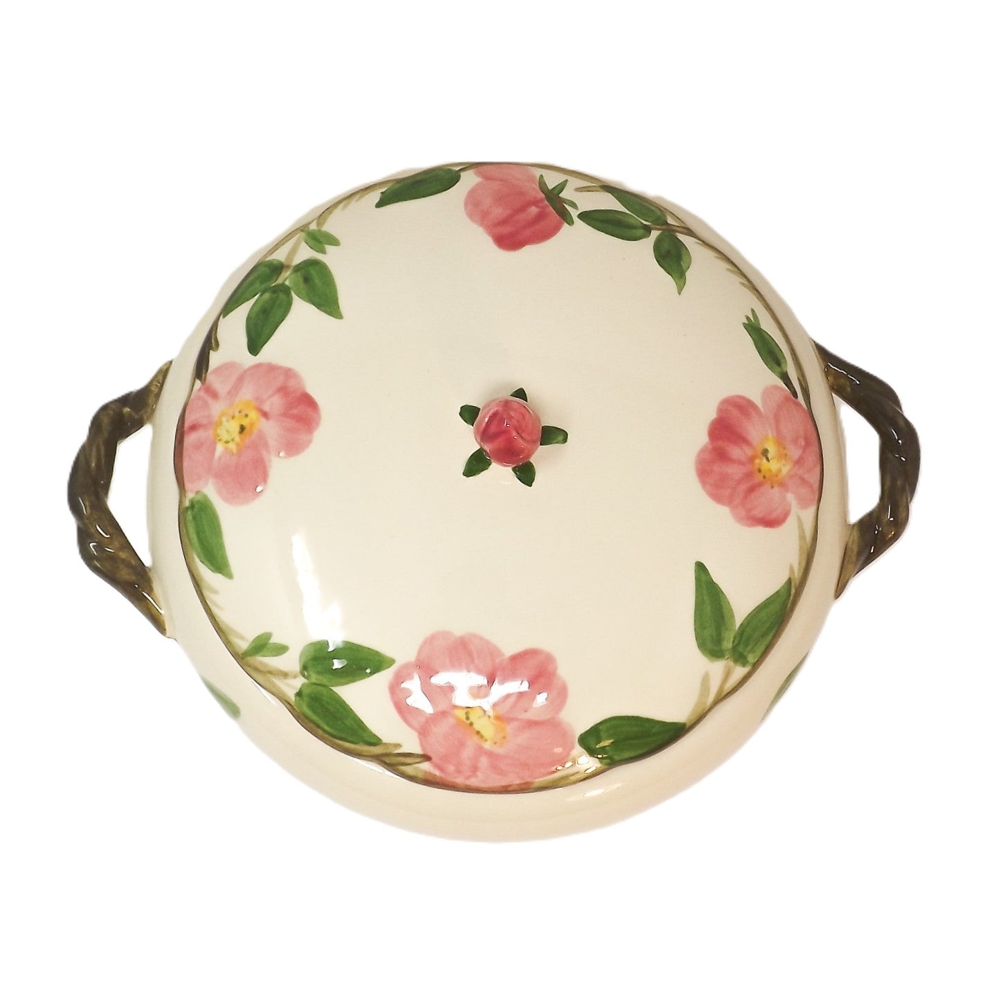 Covered Vegetable Bowl - Desert Rose - USA