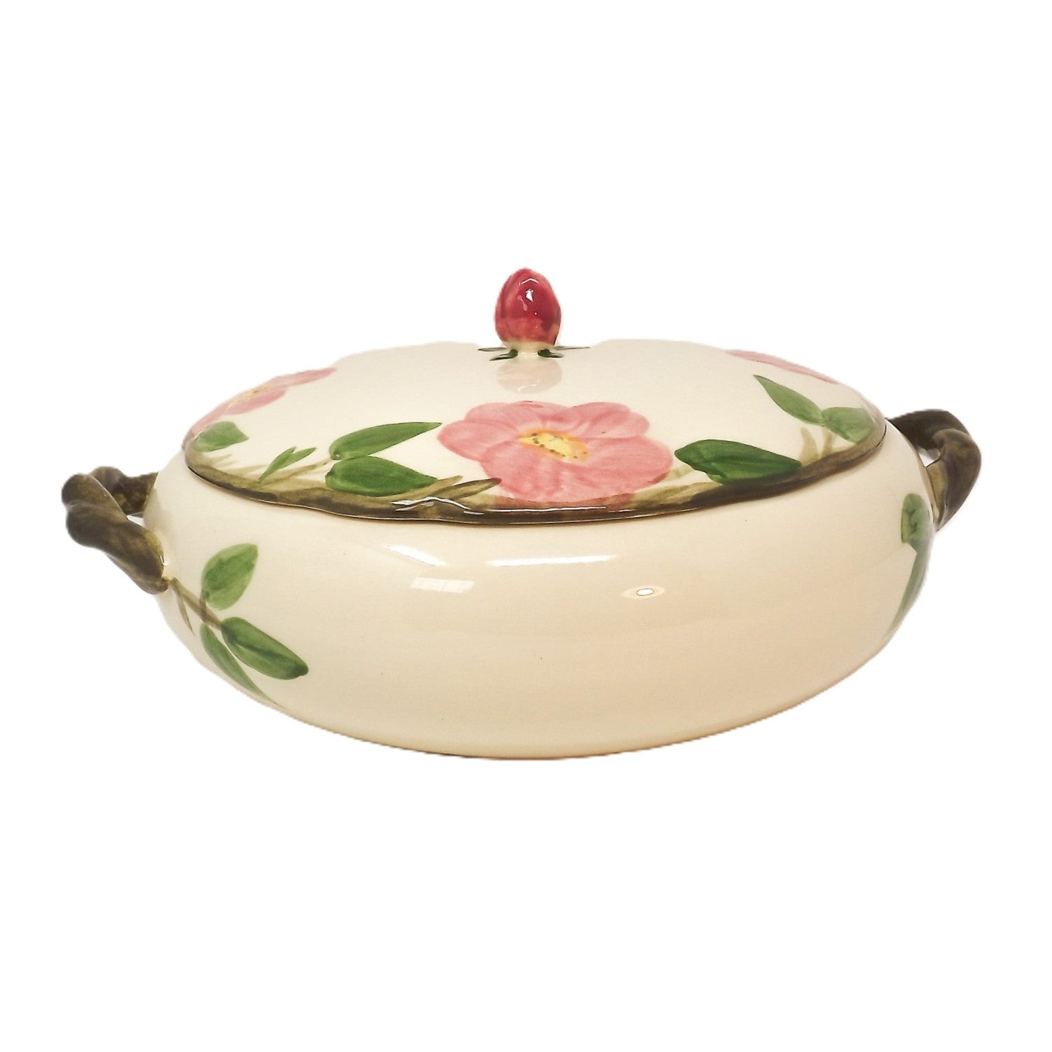 Covered Vegetable Bowl - Desert Rose - USA