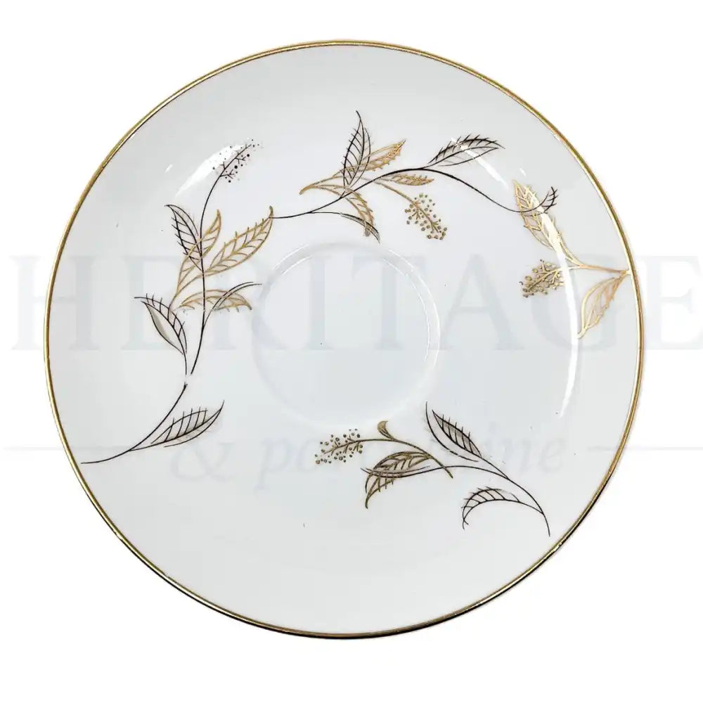 Vintage Jania Flat Cup & Saucer Set by Noritake, made in Japan, featuring the classic Jania pattern.
