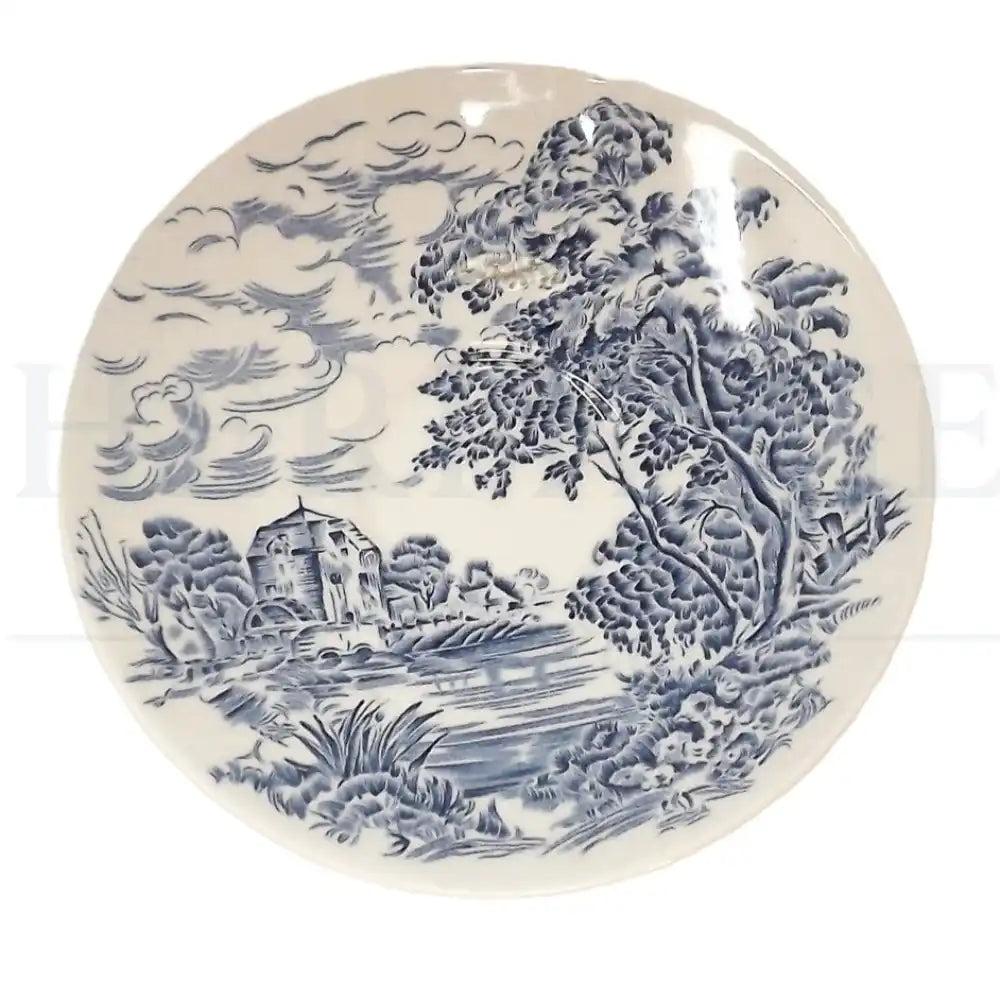 Saucer - Country Side White & Blue - England - Saucer