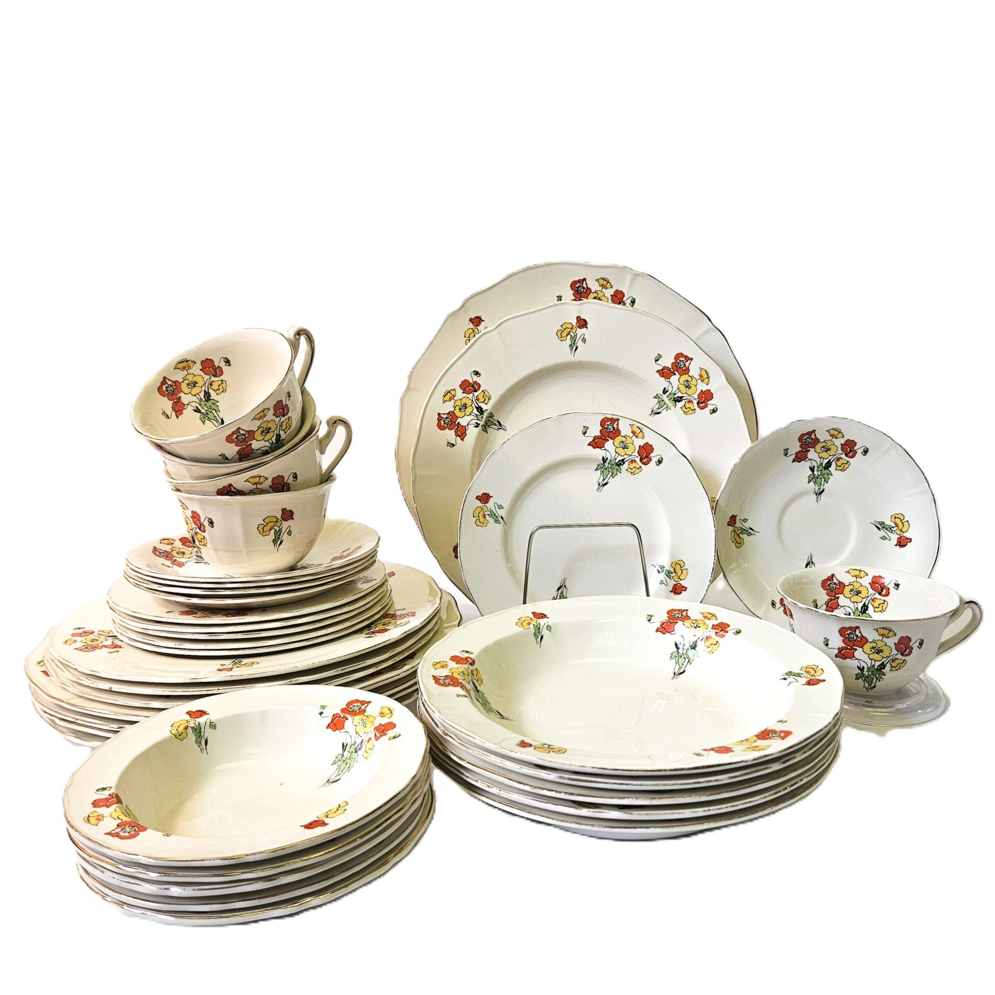 Service de 35 pièces - Royal Marigold - Angleterre