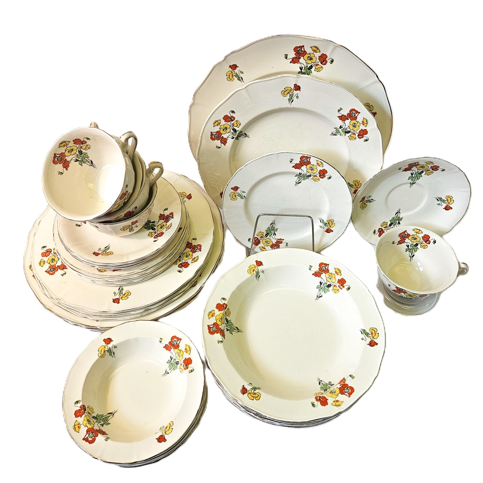 Service de 35 pièces - Royal Marigold - Angleterre