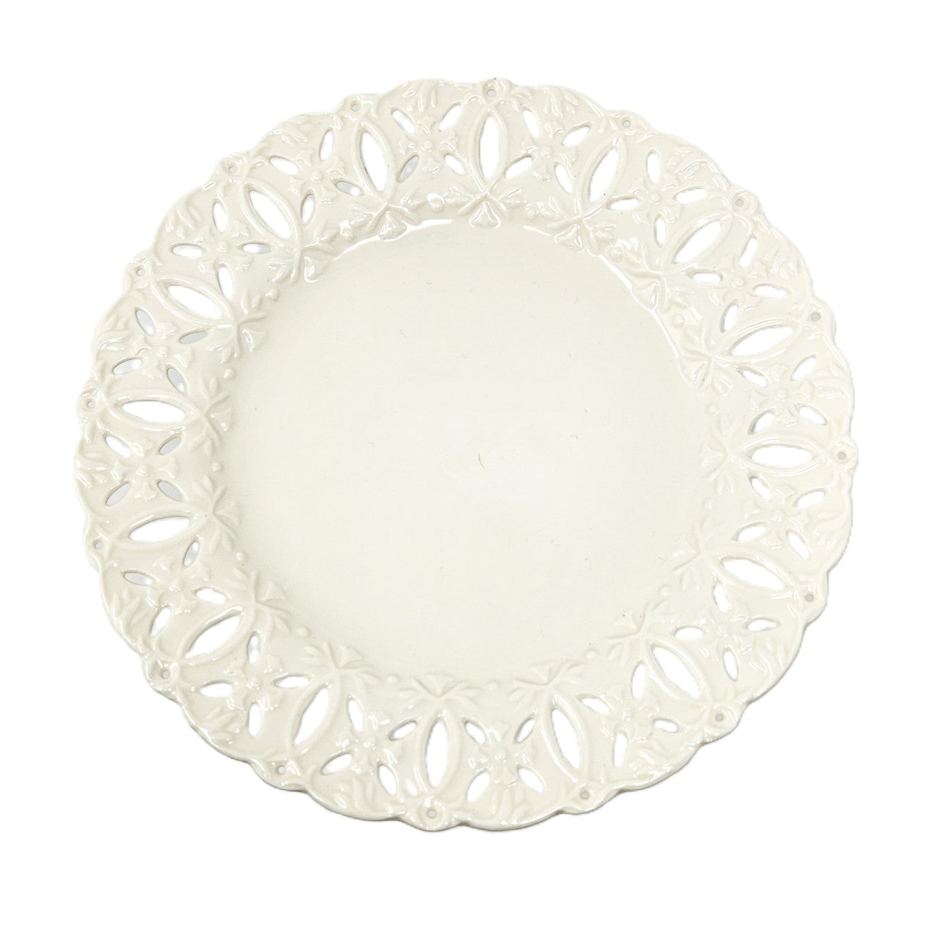 8" Présentoir à gâteau - Regal Cream - Chine