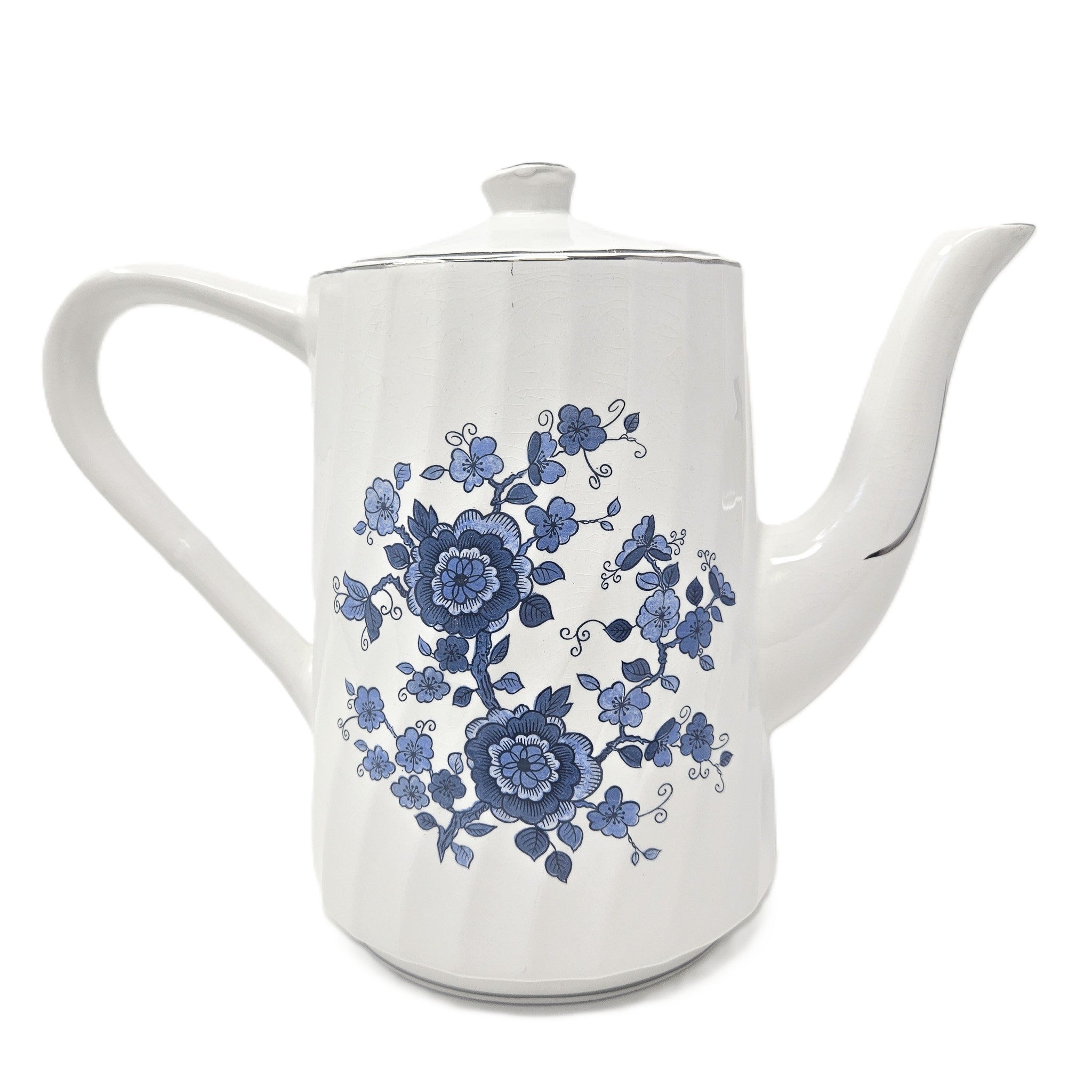 Cafetière avec couvercle - Royal Blue - Angleterre