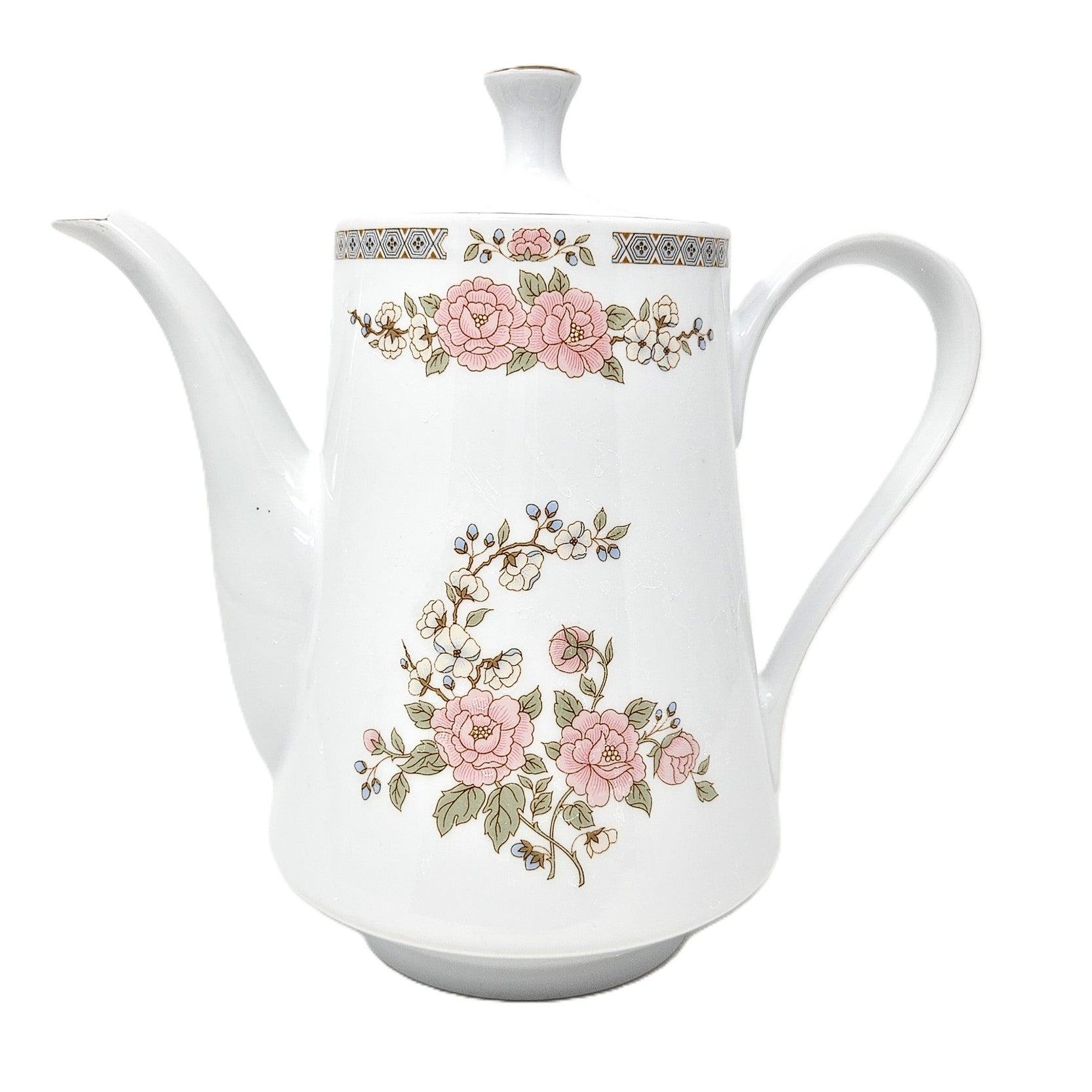Cafetière avec couvercle - Floral Mist - Japon