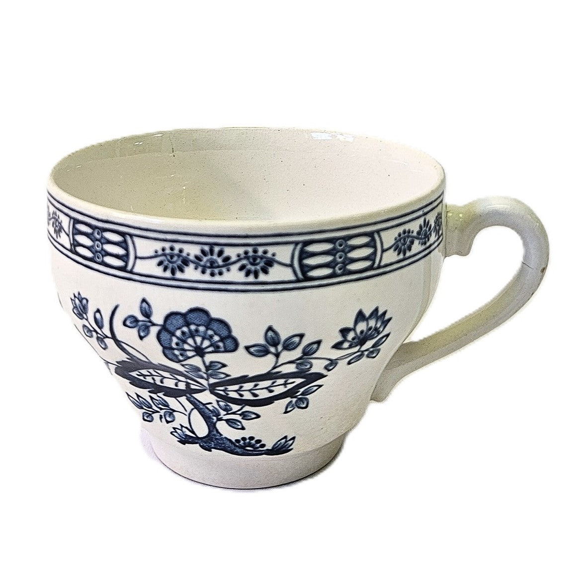 Flat Cup - Blue Onion - England