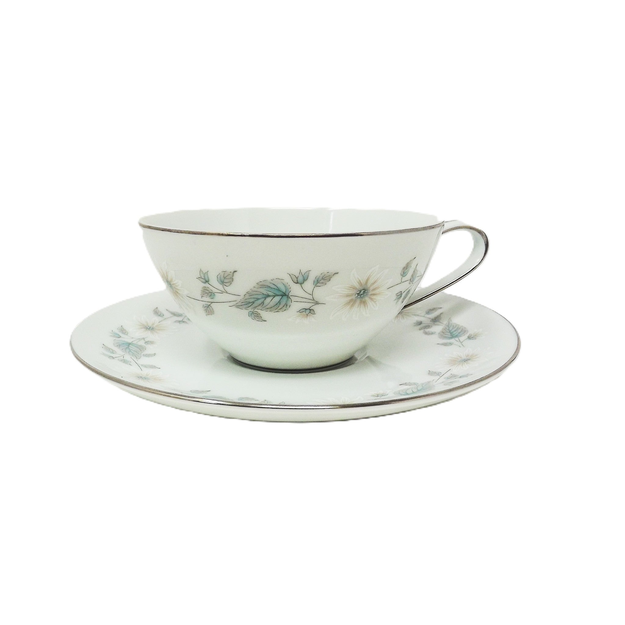 Flat Cup & Saucer Set - Wellesley - Japan