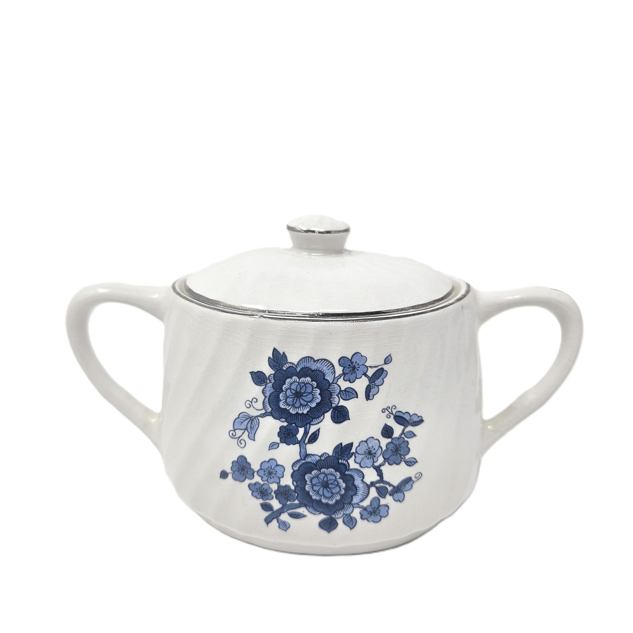 Sucrier avec couvercle - Royal Blue - Angleterre