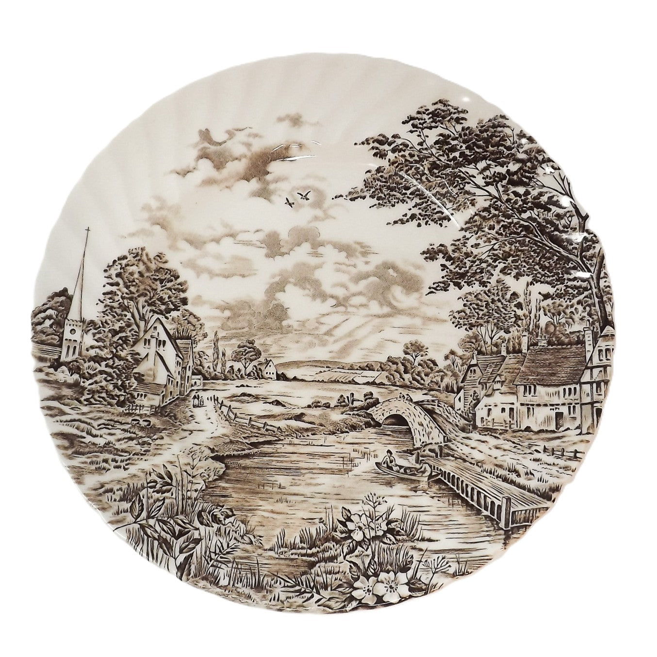 Bread & Butter Plate – Country Days Brown - England