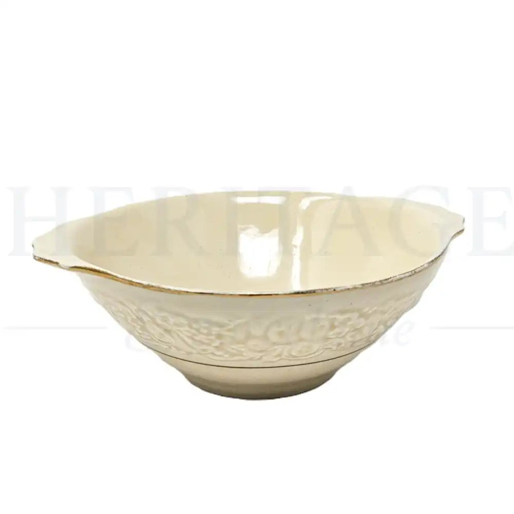 Vintage Golden Gladen Glamour Cereal Bowl by Crown Ducal, made in England, featuring the classic discontinued pattern.