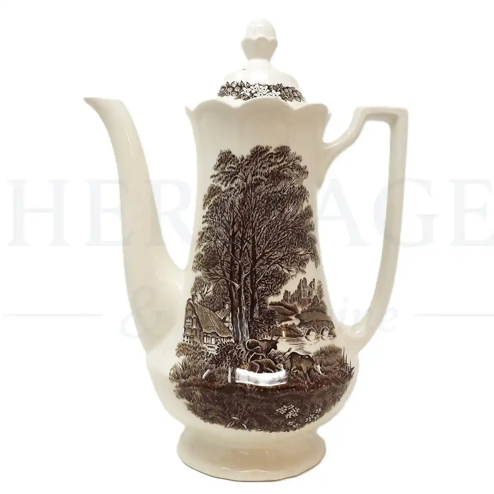 Coffee Pot & Lid – Romantic England – England - Coffee Pot & Lid