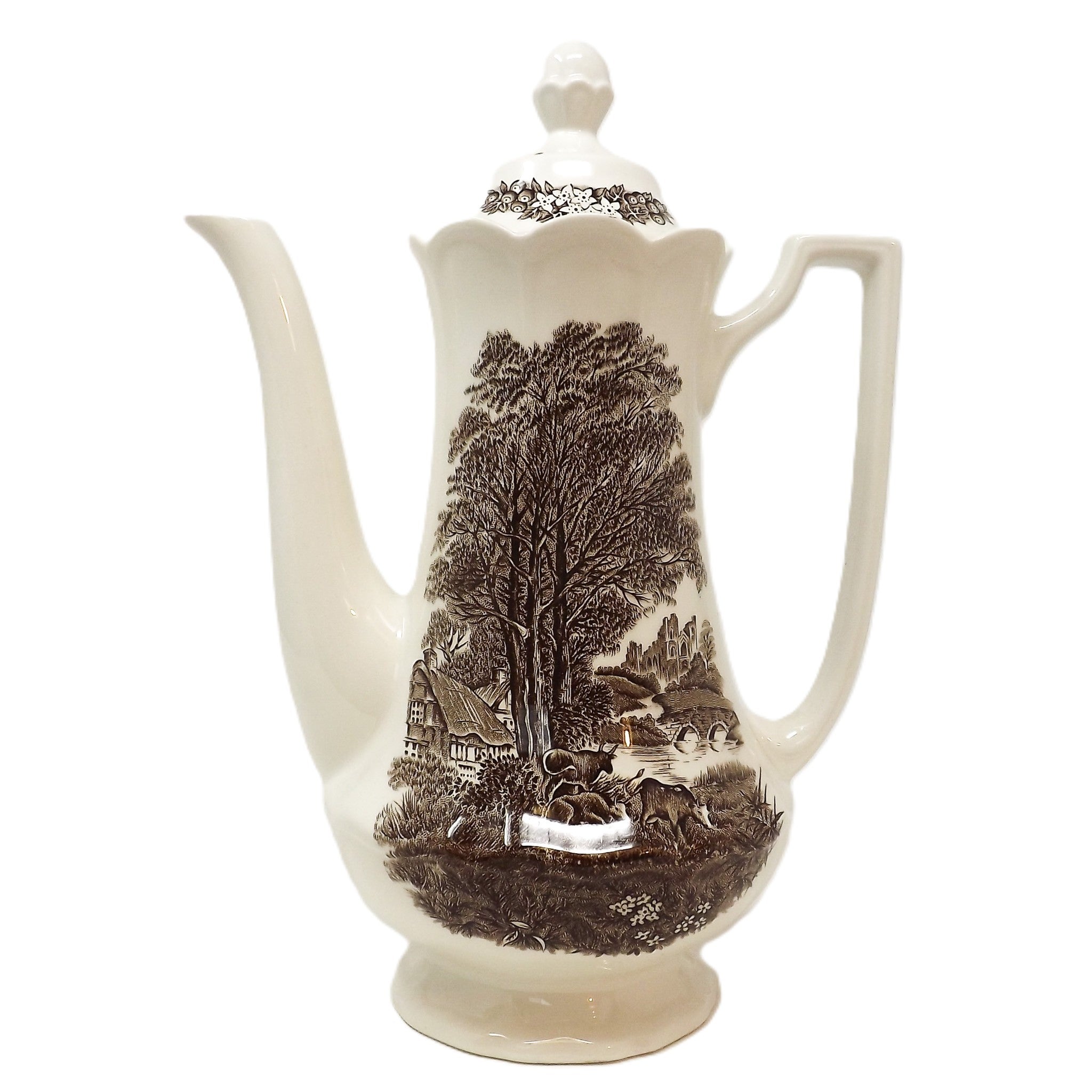 Cafetière avec couvercle – Romantic England – Angleterre