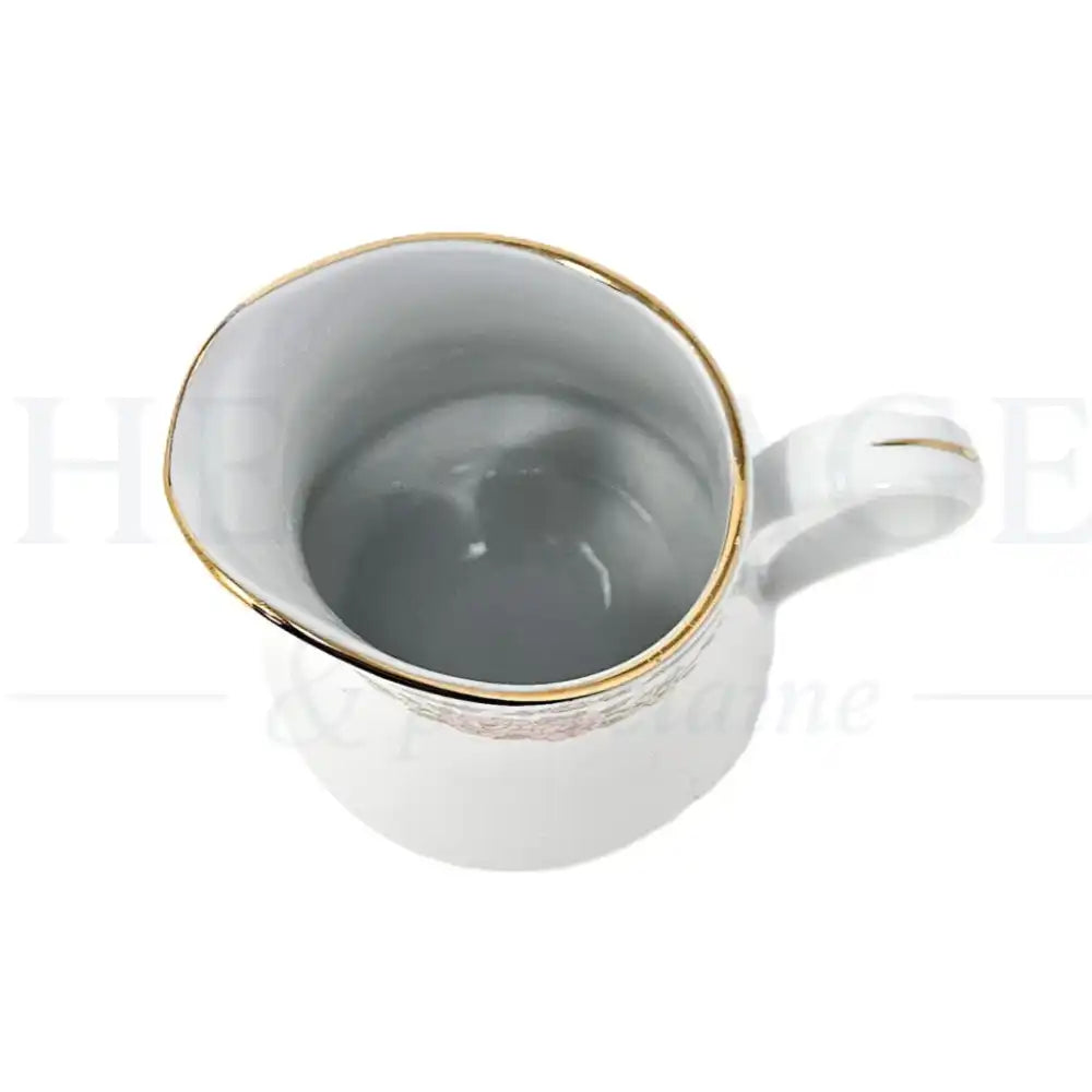 Vintage Floral Mist Creamer by Fairfield, made in Japan, featuring the delicate floral design of the discontinued Floral Mist pattern.