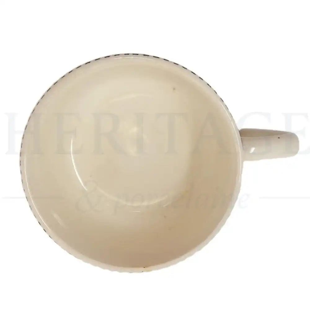 Flat Cup - Currier & Ives Blue - England - Flat Cup