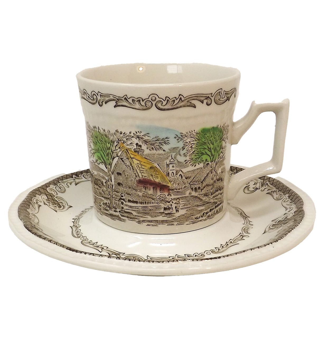 Ensemble tasse plate et soucoupe - Shakespeare's Sonnets - Angleterre