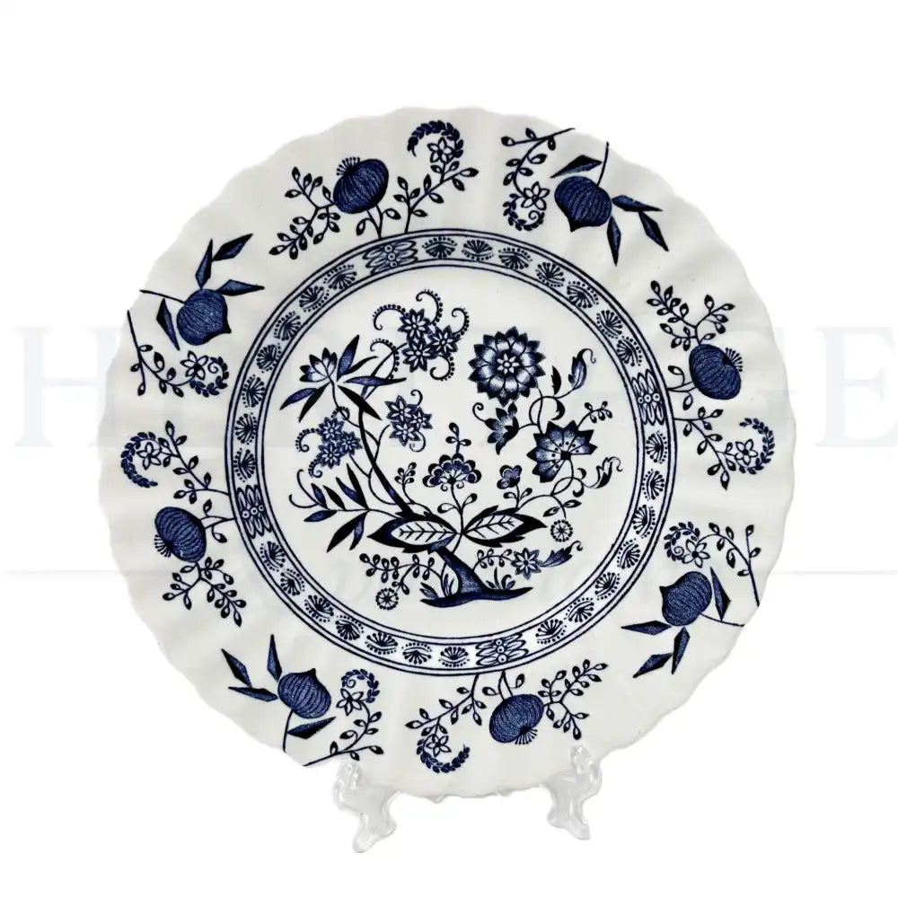 Fruit & Dessert Plate - Blue Nordic - England - Fruit & Dessert Plate
