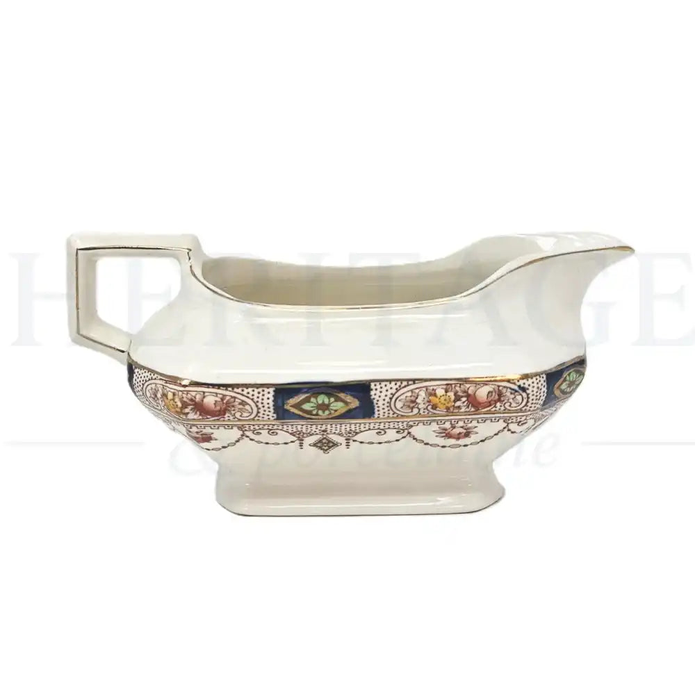 Vintage Hampton Gravy Boat by Royal Staffordshire, made in England, featuring the classic Hampton pattern.