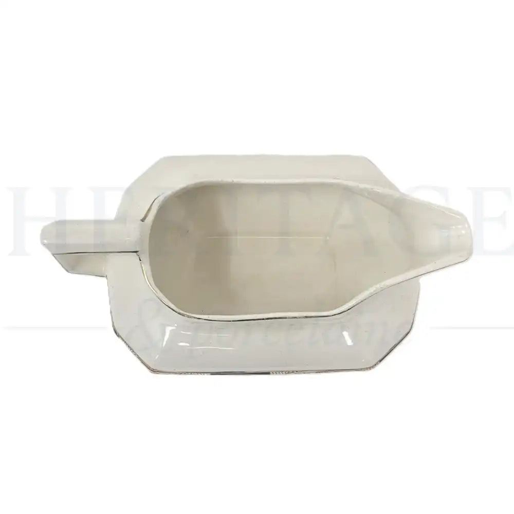 Vintage Hampton Gravy Boat by Royal Staffordshire, made in England, featuring the classic Hampton pattern.