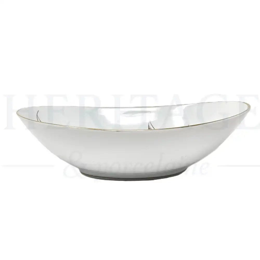 Vintage Jania Oval Vegetable Bowl by Noritake, made in Japan, featuring the classic Jania pattern.