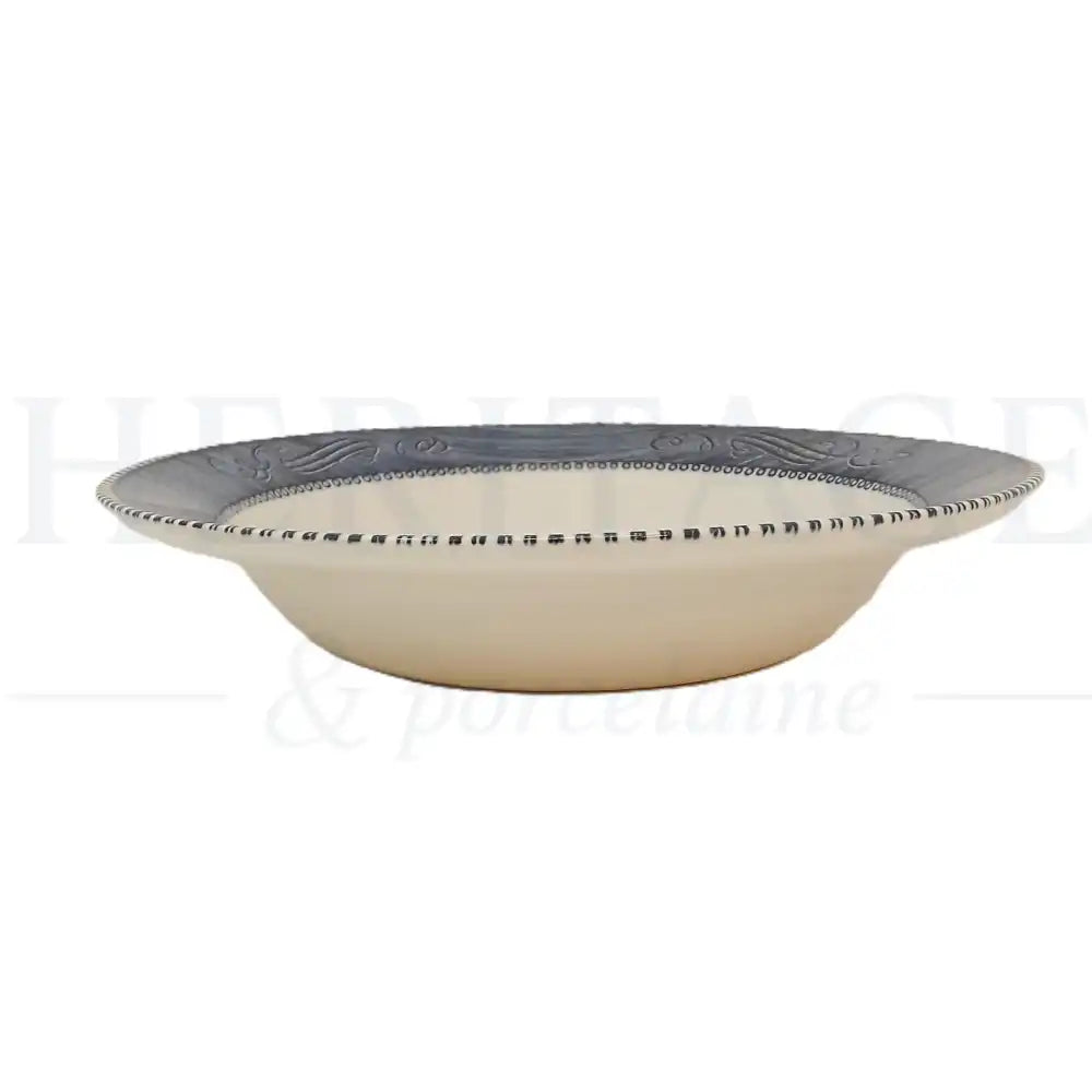 Soup Bowl – Currier & Ives Blue - England - Soup Bowl