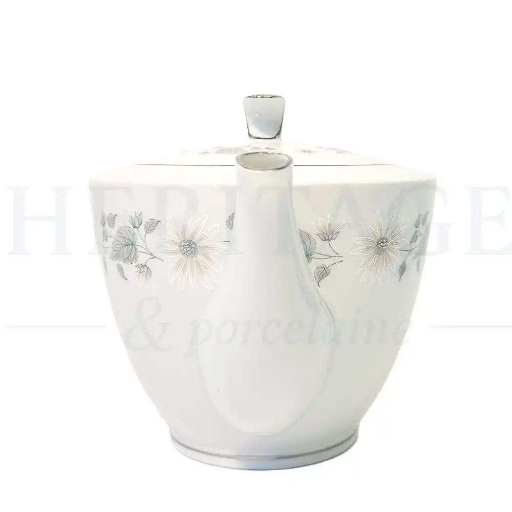 Vintage Wellesley Teapot & Lid by Noritake, made in Japan, featuring the classic Wellesley pattern.